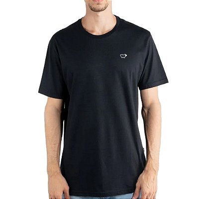 Camiseta Lost Basics Sheep SM26 Masculina Preto