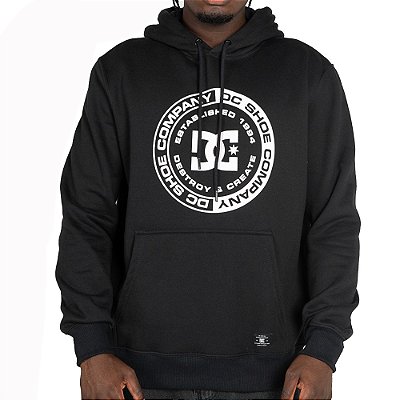 Moletom DC Shoes Canguru Star Pilot WT25 Preto