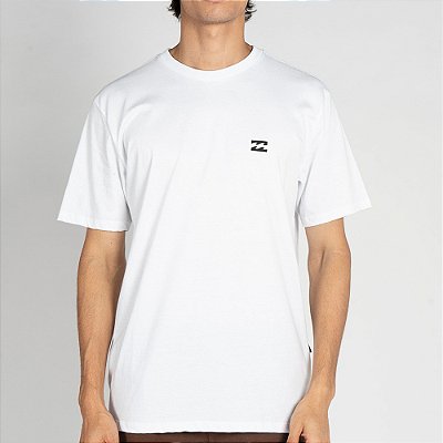 Kit 2 Camisetas Billabong Nuclear Font WT25 Branco/Preto