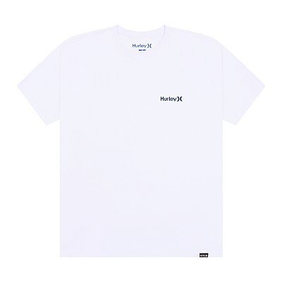 Camiseta Hurley Classic SM26 Masculina Branco