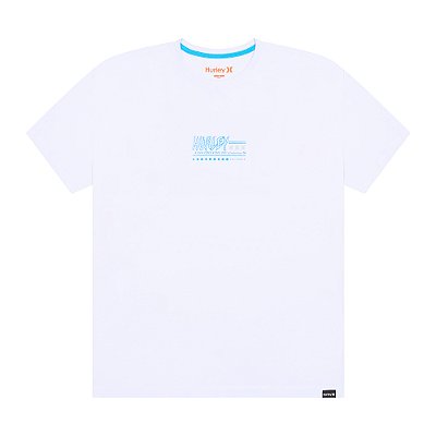 Camiseta Hurley Psyko SM26 Masculina Branco