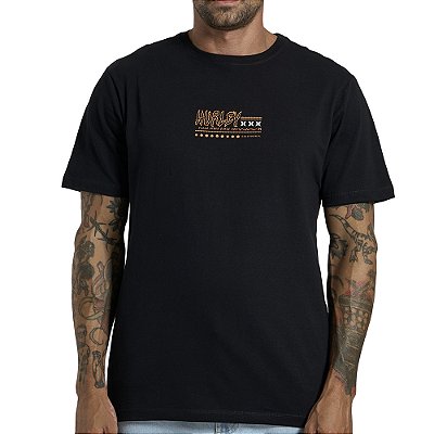 Camiseta Hurley Psyko SM26 Masculina Preto