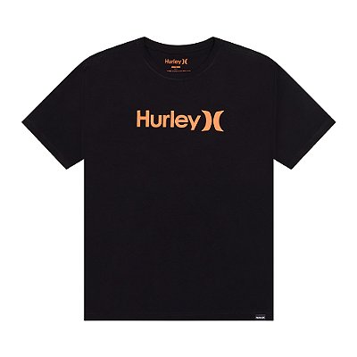 Camiseta Hurley O&O Solid SM26 Masculina Preto