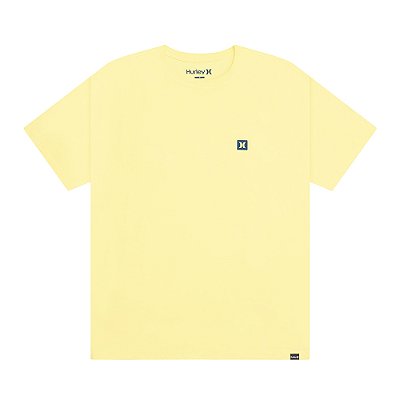 Camiseta Hurley Mini Icon II SM26 Masculina Amarelo