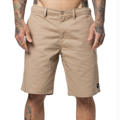 Bermuda RVCA All Time Coastal WT24 Masculina Caqui