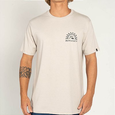 Camiseta Quiksilver Freedom Swell WT25 Masculina Areia