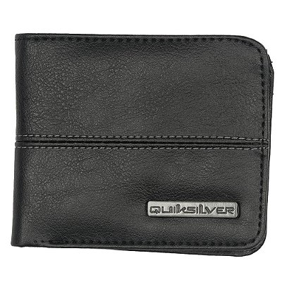 Carteira Quiksilver Stitchy SM24 Preto