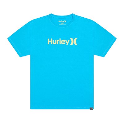 Camiseta Hurley O&O Solid SM26 Masculina Azul