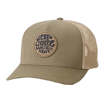 Boné Rip Curl Aba Curva Wetsuit Icon Trucker S26 Dusty Olive