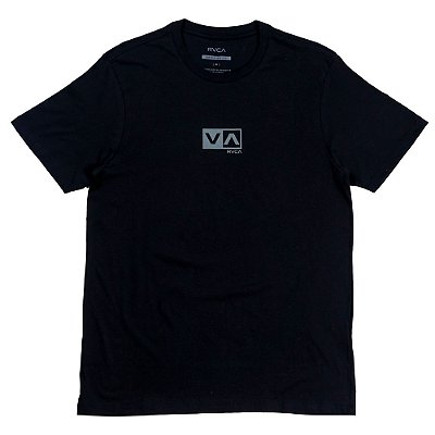 Camiseta RVCA Mini Balance Box SM26 Masculina Preto