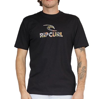 Camiseta Rip Curl Rio SM26 Masculina Preto