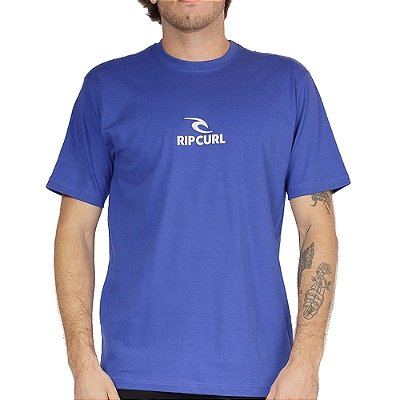 Camiseta Rip Curl Icon SM26 Masculina Eletric Cobalt