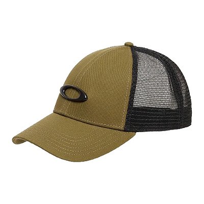Boné Oakley Aba Curva Trucker Ellipse SM26 Army Green