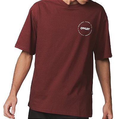 Camiseta Oakley B1B Classics SM26 Masculina Red Night