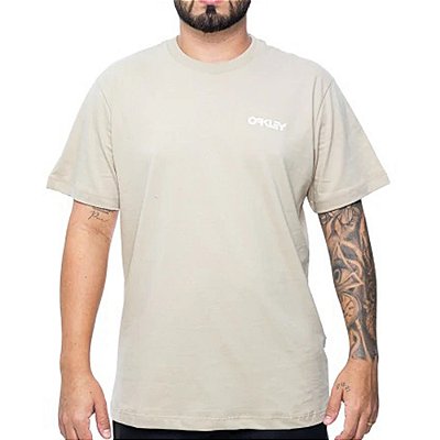 Camiseta Oakley Mad Seagull SM26 Masculina Humus