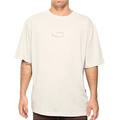 Camiseta Oakley Heritage Ellipse Metal SM26 Mist