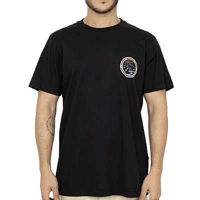 Camiseta Billabong Rockies II SM26 Masculina Preto
