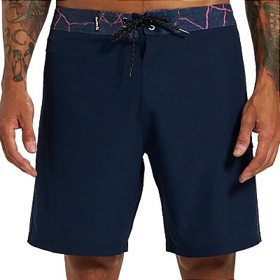 Bermuda Hurley Xilo 19,5" SM26 Masculina Marinho