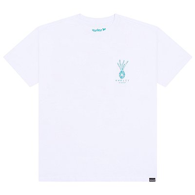 Camiseta Hurley Xilo SM26 Masculina Branco