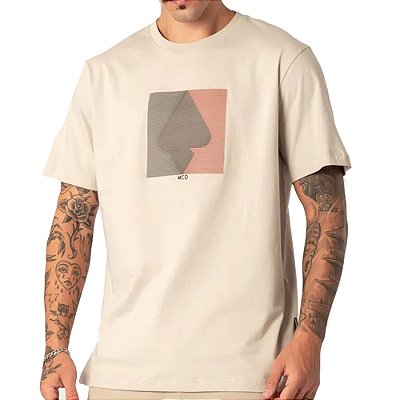 Camiseta MCD Espada Lenticular SM26 Masculina Bege Poeira