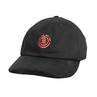 Boné Element Aba Curva Dad Emb SM26 Preto