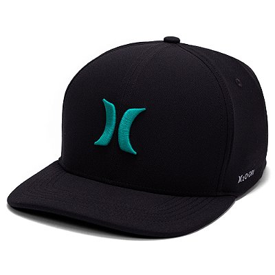 Boné Hurley Aba Curva Icon SM26 Preto