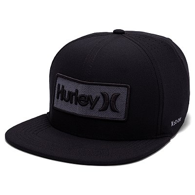 Boné Hurley Aba Reta Block SM26 Preto