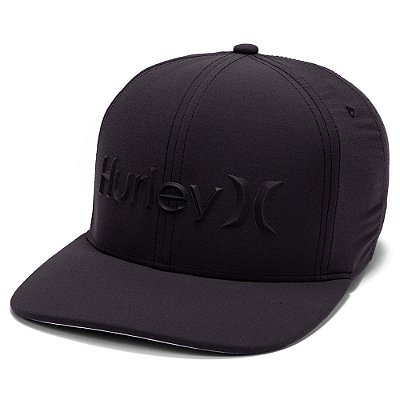 Boné Hurley Aba Curva Soft SM26 Preto