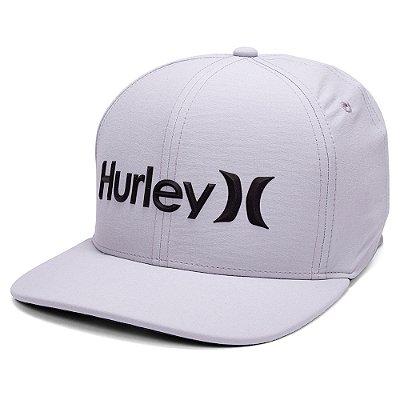 Boné Hurley Aba Curva Soft SM26 Cinza
