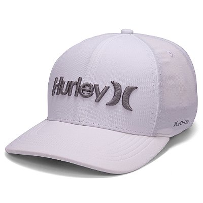 Boné Hurley Aba Curva One & Only Juvenil SM26 Branco