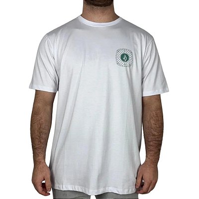 Camiseta Volcom Frequency SM26 Masculina Branco