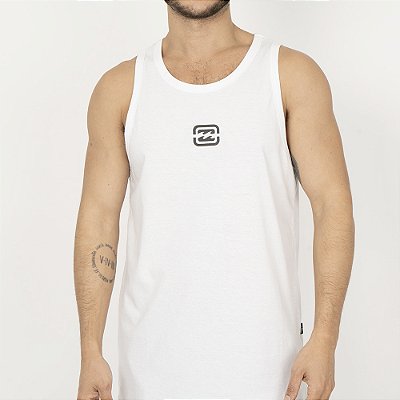 Regata Billabong Bracket Wave SM26 Masculina Branco