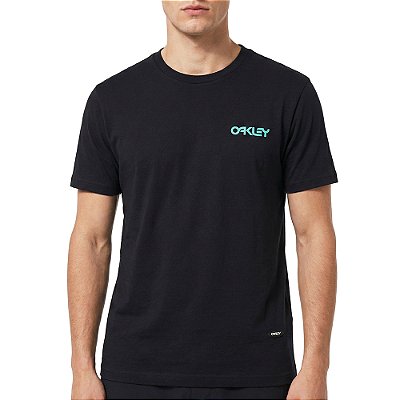 Camiseta Oakley B1B Warp Graphic SS SM26 Masculina Blackout