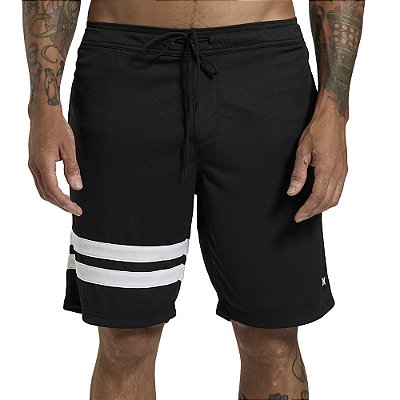 Bermuda Hurley Guetto SM26 Masculino Preto