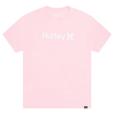 Camiseta Hurley O&O Solid SM26 Masculina Rosa