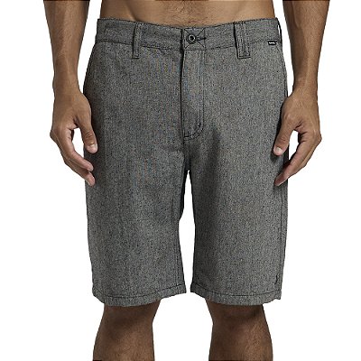 Bermuda Hurley Sarja Weekend SM26 Masculina Preto