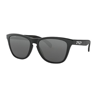 Óculos de Sol Oakley Frogskins Matte Black W/ Black Iridium Polarized