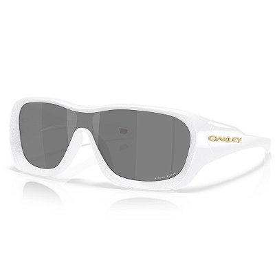 Óculos de Sol Oakley De La Salle Pearl White Prizm Black