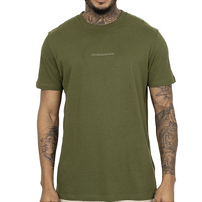 Camiseta DC Shoes Baseline SM26 Masculina Verde