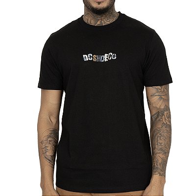 Camiseta DC Shoes Iron Skull SM26 Masculina Preto