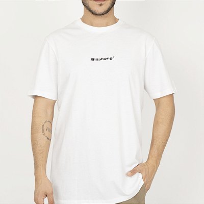 Camiseta Billabong Smitty SM26 Masculina Branco