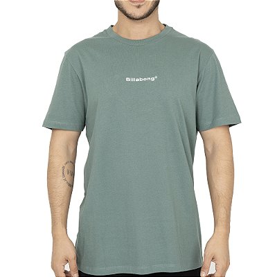 Camiseta Billabong Smitty SM26 Masculina Verde