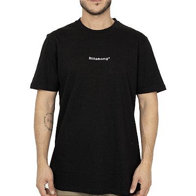 Camiseta Billabong Smity Plus Size SM26 Masculina Preto