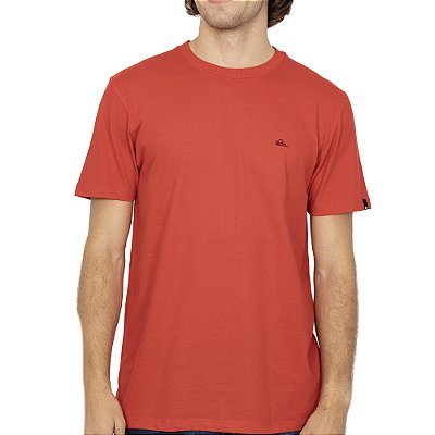 Camiseta Quiksilver Embroidery SM26 Masculina Vermelho