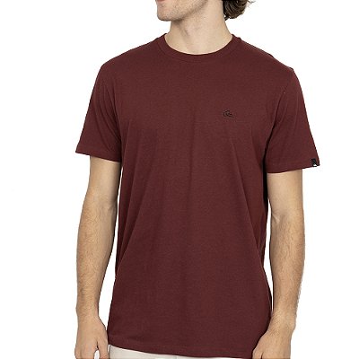 Camiseta Quiksilver Embroidery SM26 Masculina Vinho
