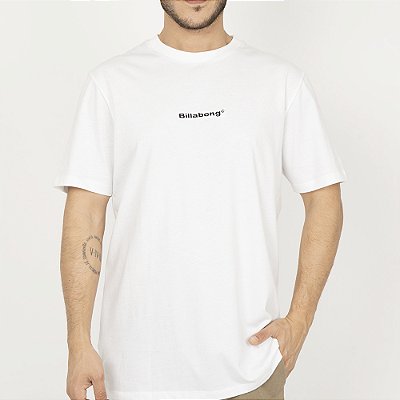 Camiseta Billabong Smity Plus Size SM26 Masculina Branco