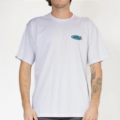 Camiseta Rip Curl Front Script GM SM26 Masculina White