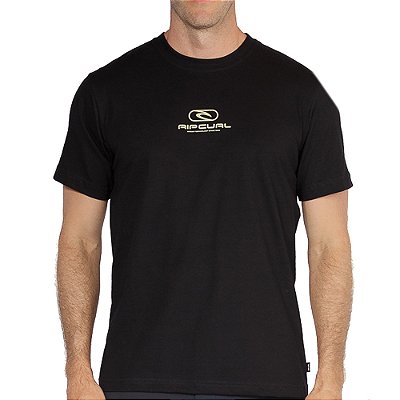 Camiseta Rip Curl Pill Icon Basic SM26 Masculina Black