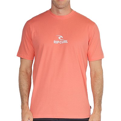 Camiseta Rip Curl Icon SM26 Masculina Rose Sky