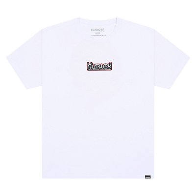 Camiseta Hurley Barong SM26 Masculina Branco